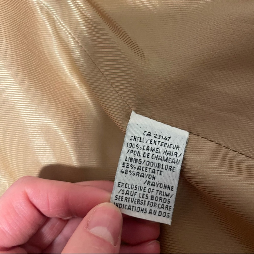 Talbots Toggle Camel Hair Jacket - image 5